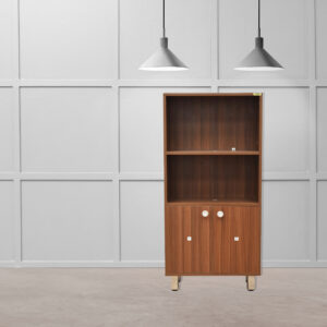 Sacony Bookshelf for Multipurpose Bookcase,Wooden Modern Display Rack,Storage Rack Shelf-Home, Study Room & Office(Color-Wenge Condition- Knock Down)