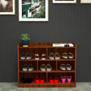Crosson Engineered Wood Shoe Rack, Cabinet, Storage, Wooden Rack