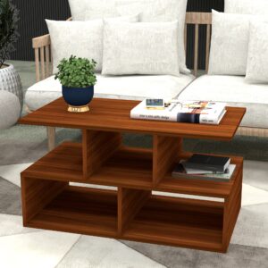 Crosson Coffee Table - DIY Teapoy/Tea Table Centre Table for Living Room - End/Sofa Side Table - Space Saving Portable Furniture (DIY-DO-IT-YOURSELF)