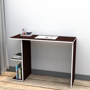 Duston Engineered Wood Study Table, Computer, Laptop, WFH Office Desk, with Shelf